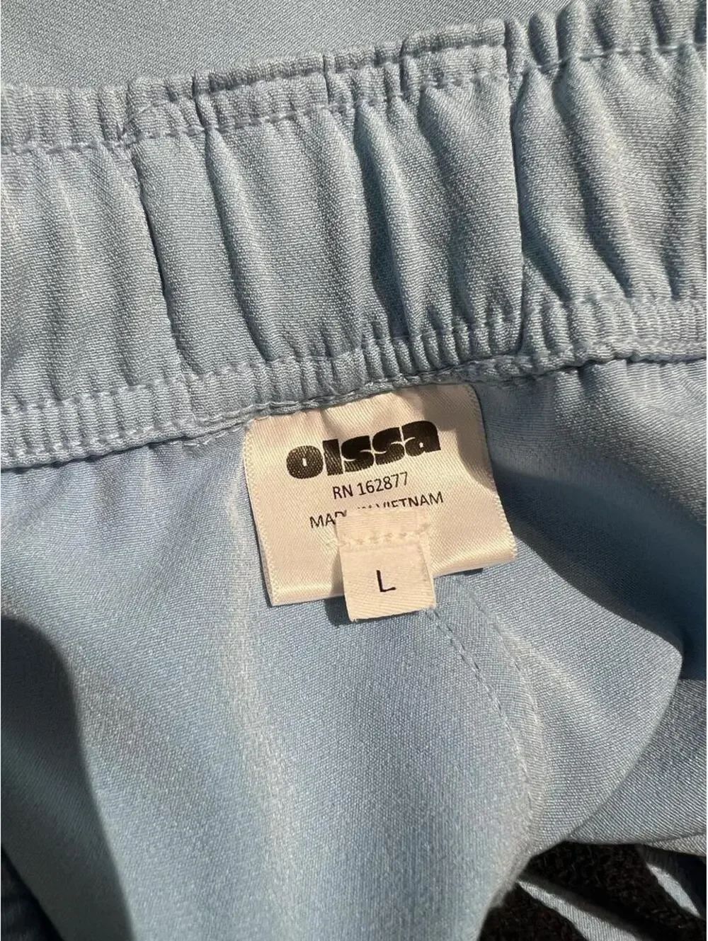 Olssa Light Blue Swim + Sport Short